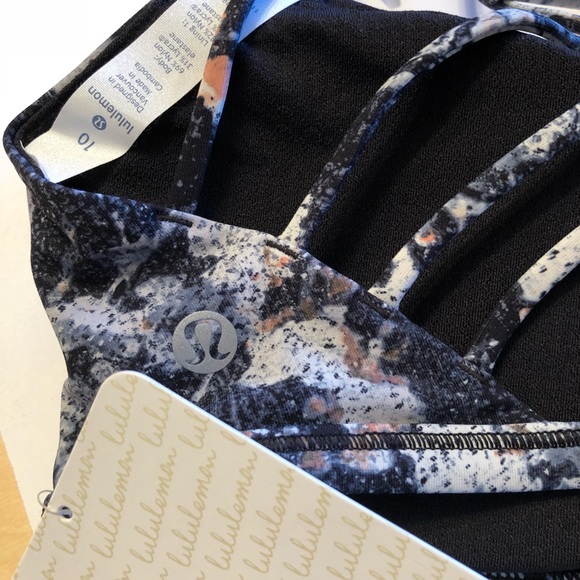 NWT LULULEMON Free to Be Bra wild Size 10 - Picture 6 of 7